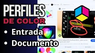 📷🖥️🎨 Perfil De Color de Entrada Y de Documento - Manejo de color en impresión