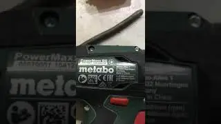 Шуруповёрт метабо metabo power maxx bs и power maxx bs quick замена двигателя и переделка патрона