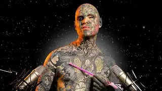 ASMR TATTOO TRACING