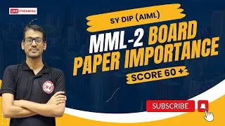 MML - 2 | SY diploma AIML | Board Paper Solution & VIMP for Board Exam