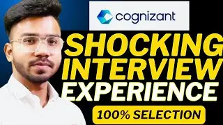 Cognizant Shocking Interview Experience🔥| Cognizant Interview Questions and Answers