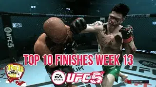 UFC 5 Top 10 Finishes For Week 13 (DabTV Gaming)