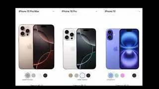 iPhone 16 family comparison