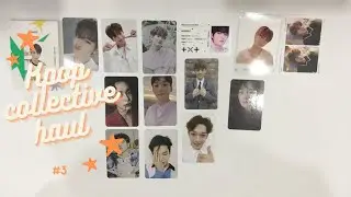 kpop collective haul #3 // exo, nct, txt, treasure, enhypen