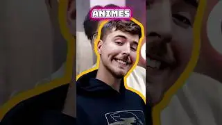 Animes que le gustan a Mr beast #animeconmemes #anime #funnymemes #otaku #mrbeast #soyjamesbd
