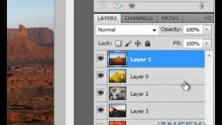 INCEPTION - Adobe Photoshop : Locking, merging and copying layers