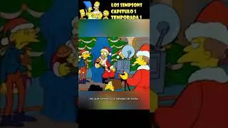 Los Simpson adoptan a ENVIADO de SANTA CLAUS