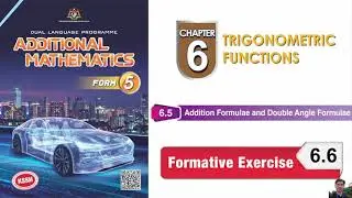 Formative Exercise 6.6 (Question 4 to 6) - AddMath Form 5 Chapter 6
