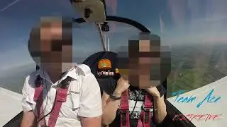 Aerobatic flying second lesson: The clover (3 loops with 90 degree rolls)