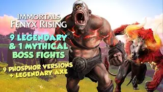 Immortals Fenyx Rising 9 Legendary & 1 Mythical Creatures