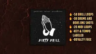 🔥DIRTY DRILL | Drill DRUM KIT & LOOPS and MIDI Pack 2020🔥