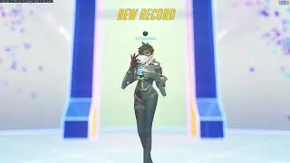 Overwatch 2 Hero Mastery - Tracer - Recruit Difficulty - Score :11537