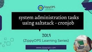system administration tasks using saltstack - cronjob | #devops #saltstack #cronjob