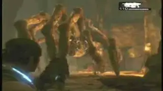 Gears of War 3 Gameplay - Corpser Boss - Act 2 Chapter 4