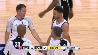 Golden State Warriors vs San Antonio Spurs - April 10, 2016