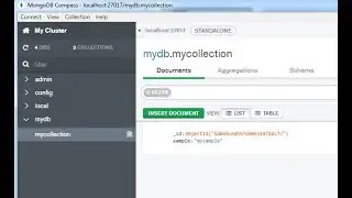 MongoDB Compass -  Install software application for managing and viewing mongoDB data