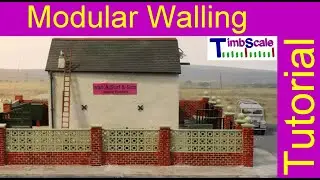 TimbScale Modular Walling Tutorial - how to select and build