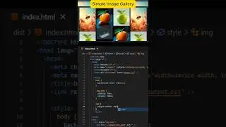 How to Make a Simple Responsive Image Gallery with HTML & CSS! 🚀