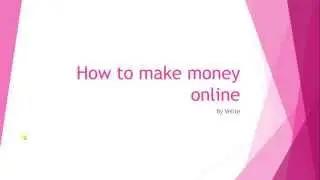 Learn How to Earn Money Online