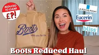 BOOTS HAUL | La Roche Posay & Eucerin for £1?! *reduced bargains*