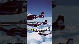 One of the BEST WW2 Fighter Aircraft - P-51 Mustang #ww2 #history #worldwar2 #historyfacts