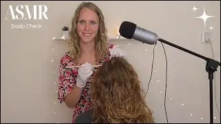 ASMR Scalp Check, Hair & Neck Massage  💆‍♀️| With Sister  (Real Person)