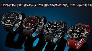 Naviforce 9028 Men Japan Quartz Watch | Best Budget Men Watch | Japan Quartz Watch (2017)