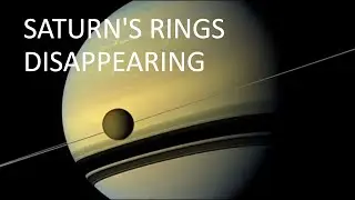 Why are Saturn's Rings Disappearing?  #didyouknow #saturnrings #saturn