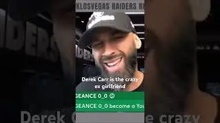 Derek Carr is the CRAZY ex girlfriend 😢🏴‍☠️ 