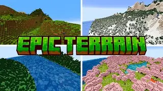 ТОПОПВАЯ ГЕНЕРАЦИЯ В МАЙНКРАФТ | ОБЗОР МОДА MINECRAFT Epic Terrain