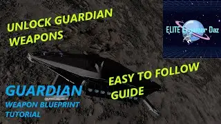 Guardian Weapon Blueprint - Tutorial Guide - Elite Dangerous