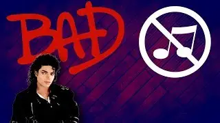 WITHOUT MUSIC | Michael Jackson - BAD | SHORT
