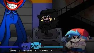 Huggy Wuggy VS 3D Boyfriend and Lemon Girlfriend █ Friday Night Funkin' – mods █