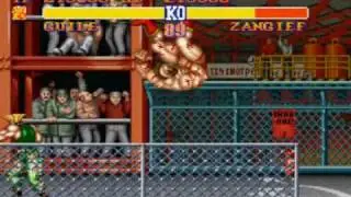Street Fighter II Guile Hack (SNES)