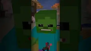End of Zombie  #shorts #minecraft #animation