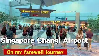 Explore Singapore Changi Airport's Departure Area On My Farewell Journey
