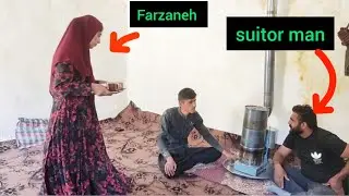 The van driver fell in love with Farzaneh