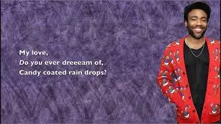 Childish Gambino - Candy Rain - Lyrics