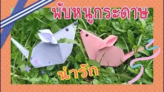 พับหนูกระดาษน่ารัก | In-arm CY