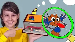 Лиза украшает Дом Муравьев игрушками и открывает Новые комнаты для питомцев