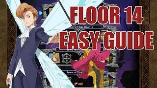 1 TURN TOWER OF TRIALS FLOOR 14! *GUIDE* || The Seven Deadly Sins: Grand Cross