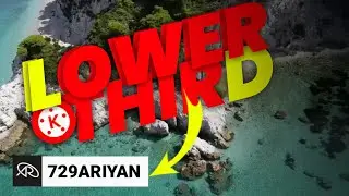 how to make lower editing in kinemaster  - 729ariyan