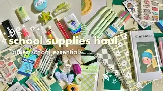 ˙✧˖° 🪐 Aesthetic *Shopee* Back to School Stationary Supplies Finds and 🧷 HAUL 2024 .☘︎ ݁ 🦢