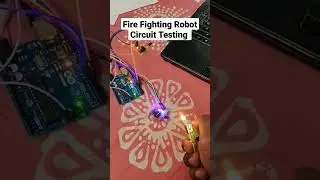 Fire Fighting Robot using Arduino and l293D 
