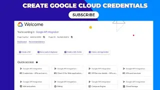 Google Sheet Integration With Spring Boot  | How to Create Google Cloud Credentials ? | Part-1