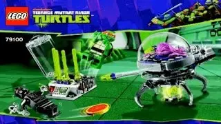 Лего Черепашки ниндзя Побег Крэнга из лаборатории LEGO Ninja Turtles KRAANG LAB ESCAPE 79100