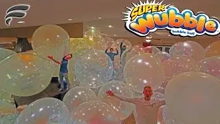 HOUSE COMPLETELY FILLED WITH WUBBLE BUBBLES!