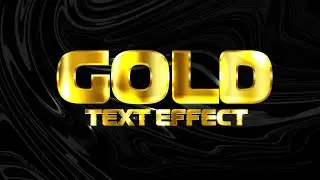 How to Create a Luxurious Gold Text Effect in CorelDRAW | Step-by-Step Tutorial