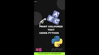 #6:-PRINT COLOURED TEXT USING PYTHON| CODETOINFINITY 