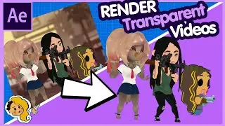 How to Render a Transparent video in AfterEffects FAST